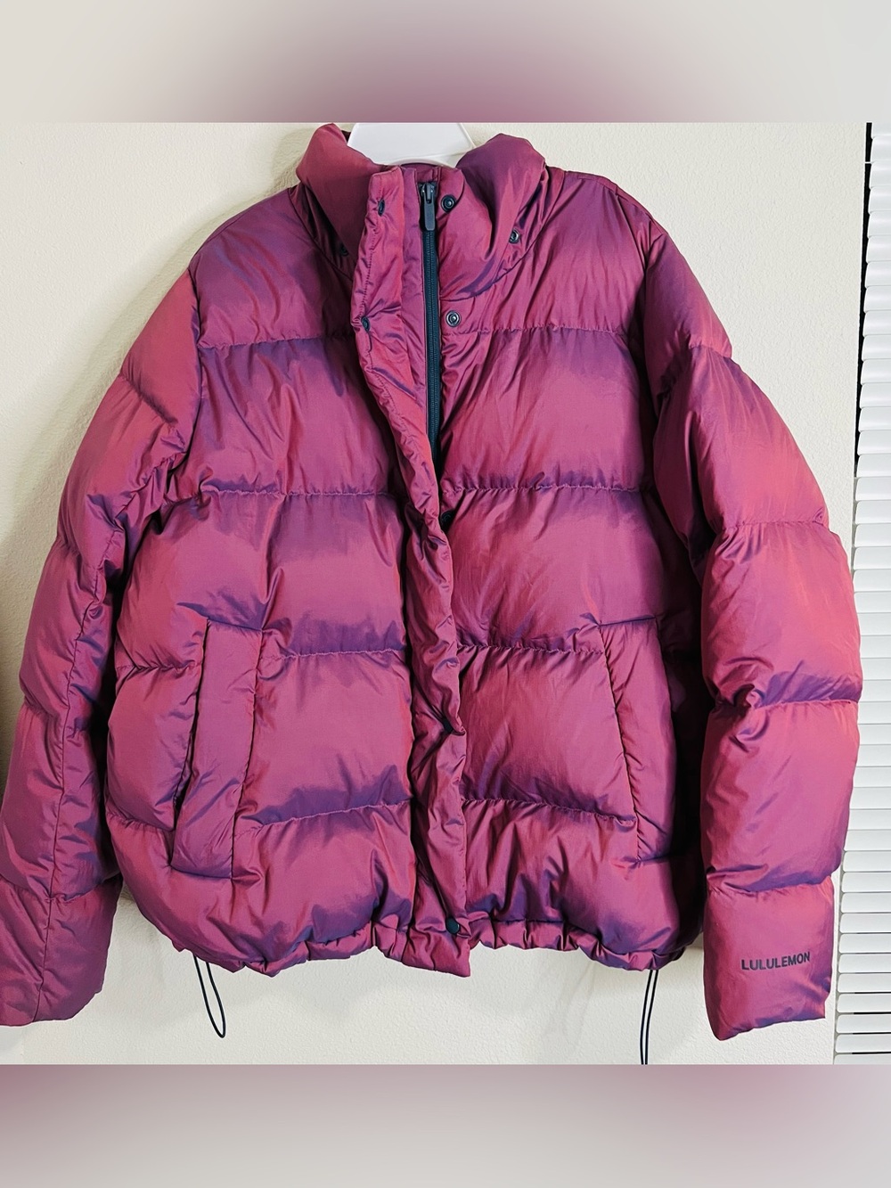 lululemon athletica Purple Bubble Puffer Jacket